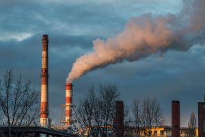 factory air pollution through factory